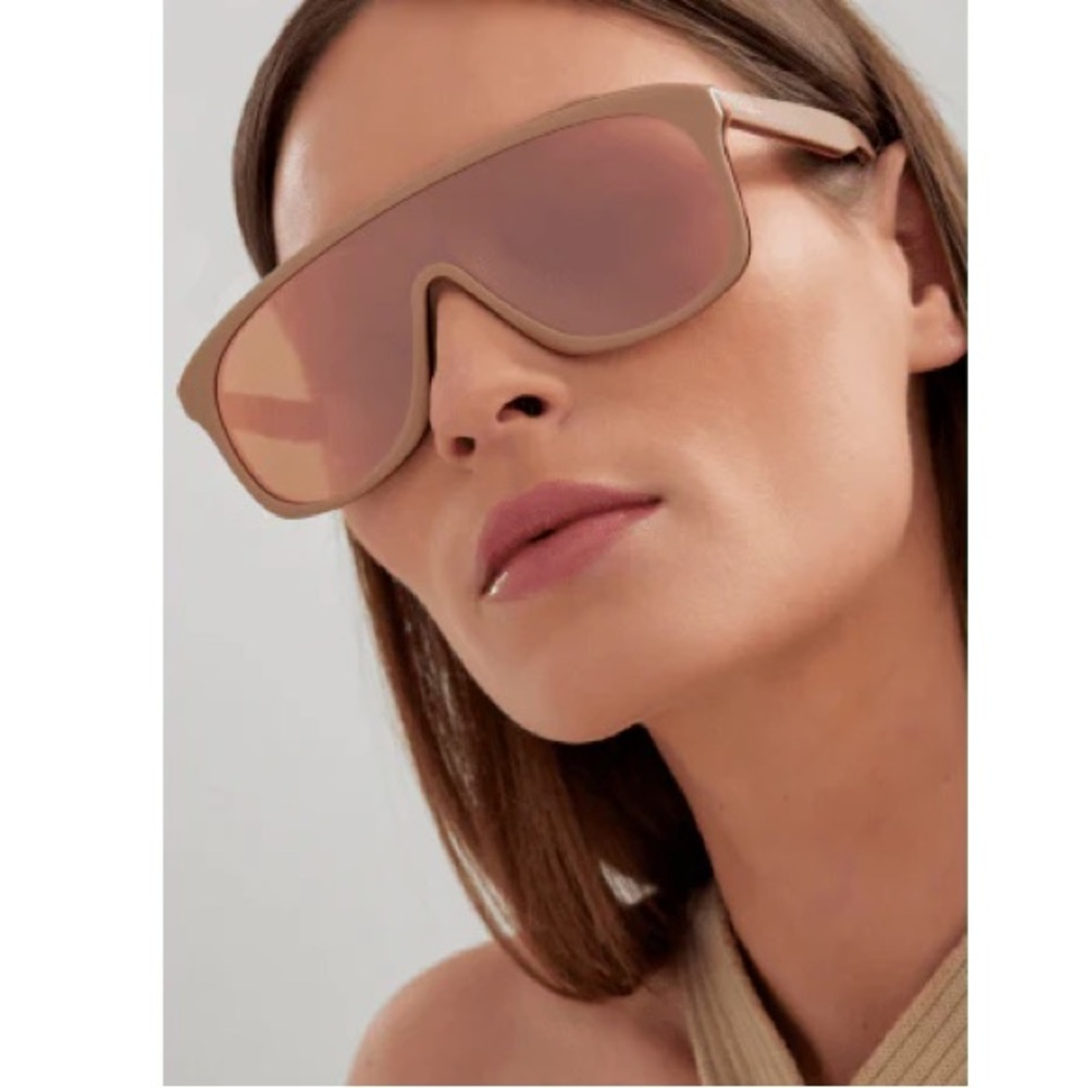 Chloé Women's Jasper Shield Navigator Sunglasses, 99mm - Picture 2 of 12